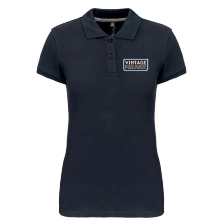 Polo Femme Vintage Mecanic