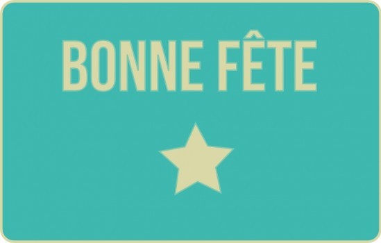 Bonne Fête